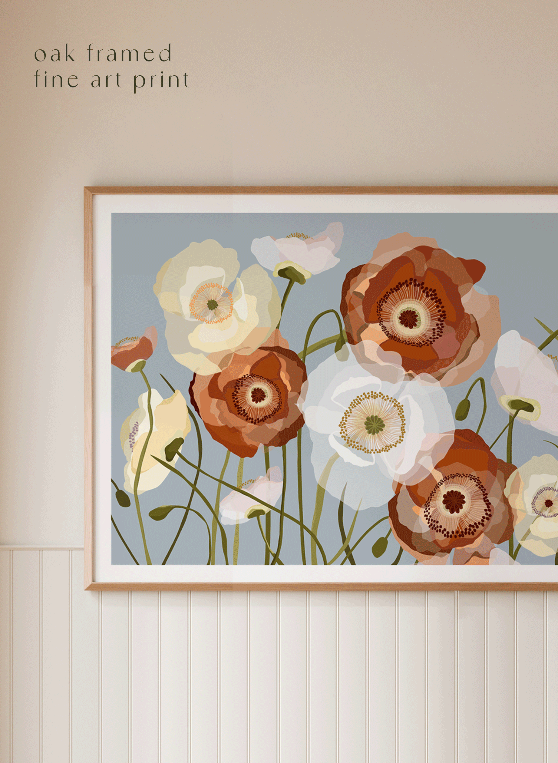 POPPY MEADOW ~ SKY