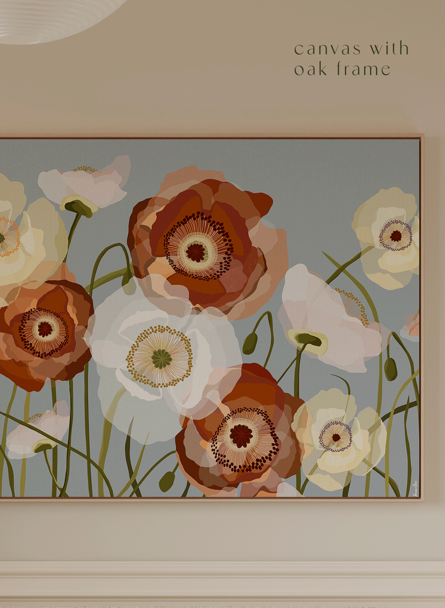 POPPY MEADOW ~ SKY