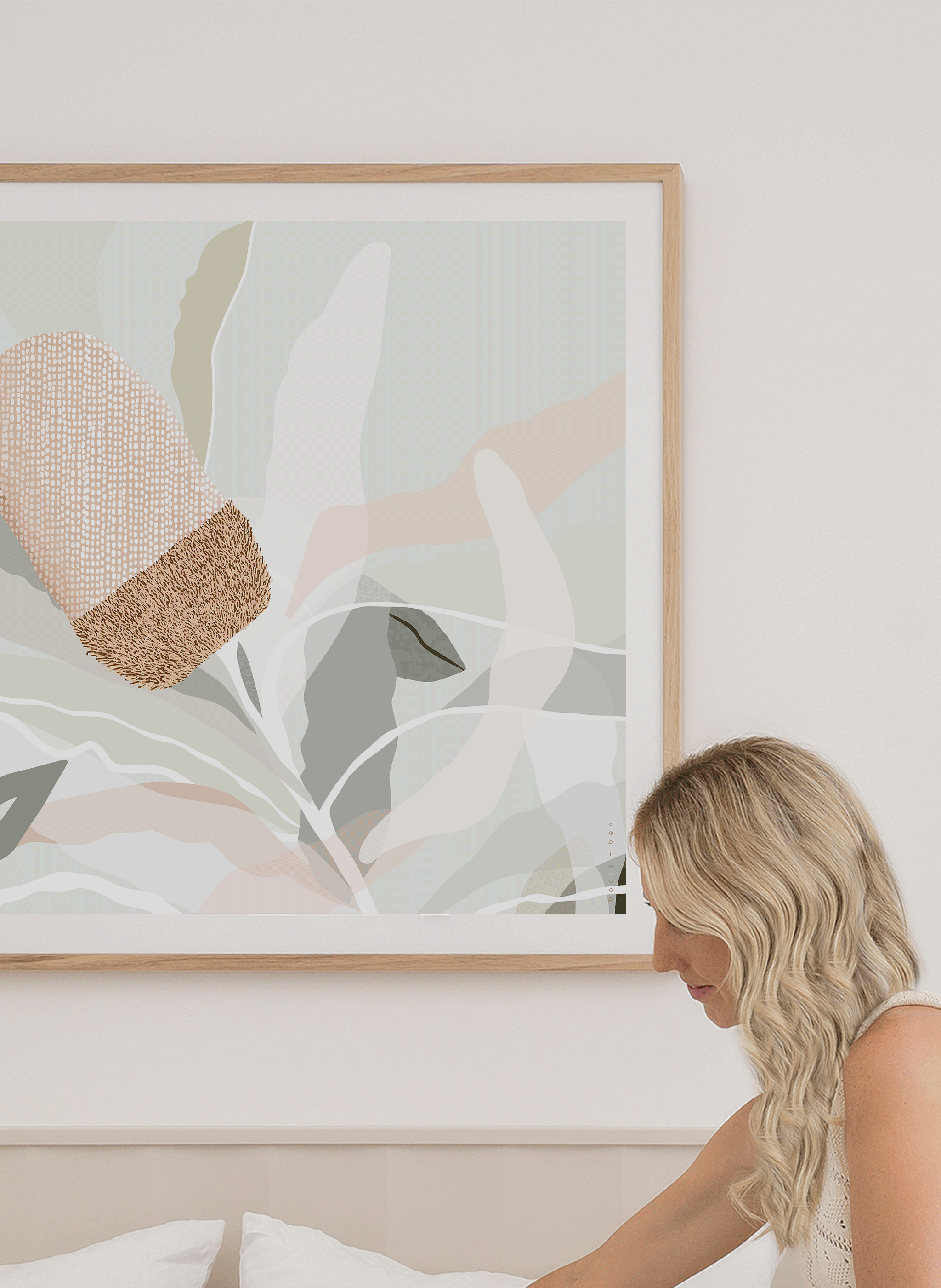 SUNLIT BANKSIA ~ SAGE