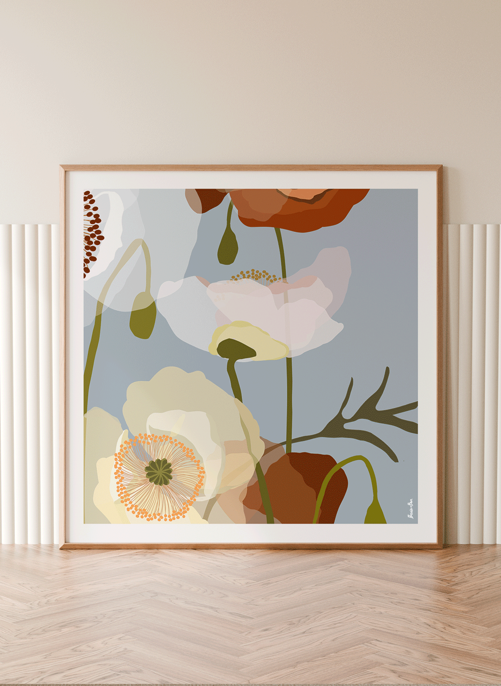 POPPY BLOOM 1 ~ SKY