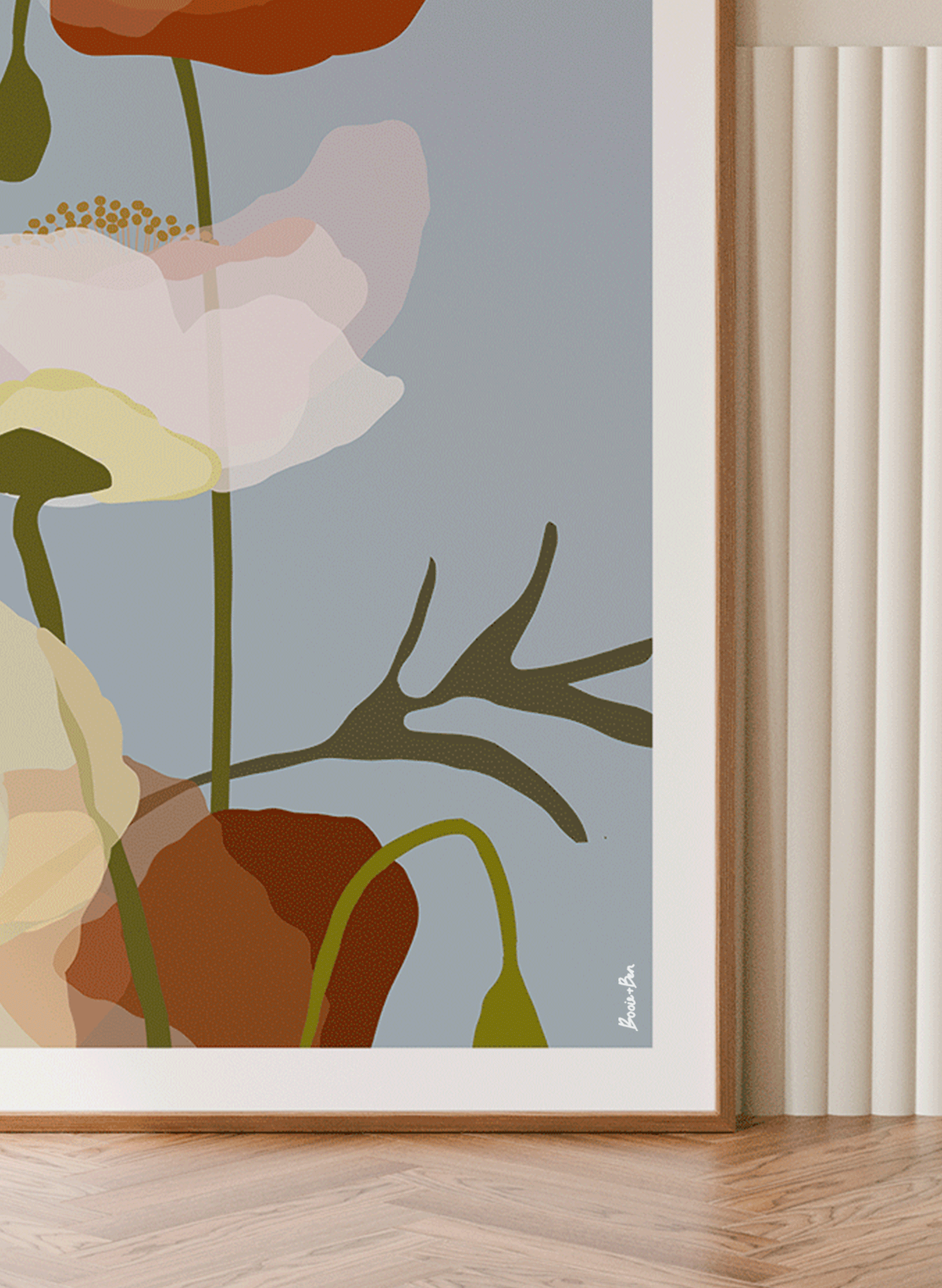 POPPY BLOOM 1 ~ SKY